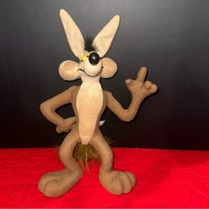 Vintage 1994 TYCO Warner Bros. Wile E. Coyote Plush